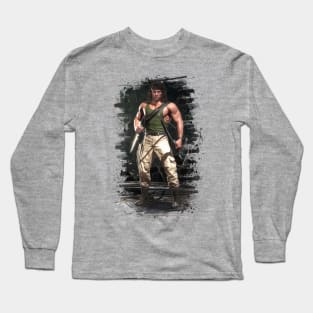 Mortal Kombat 11 Rambo Print - 57212127 Long Sleeve T-Shirt